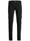 JACK & JONES Cargohose schwarz