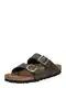 BIRKENSTOCK Nizki natikači ''''Arizona''''  črna / zlata