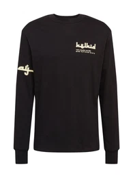 Shirt 'Kelkid' hellgelb / schwarz