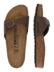 BIRKENSTOCK Pantolette 'Madrid' dunkelbraun