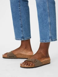 BIRKENSTOCK Pantolette 'Madrid' dunkelbraun