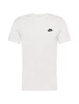 Nike Sportswear T-Shirt 'Club' creme/schwarz