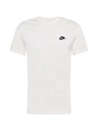 T-Shirt 'Club' creme / schwarz