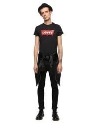 Levi's T-Shirt rot/schwarz