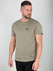 ALPHA INDUSTRIES T-Shirt oliv/schwarz