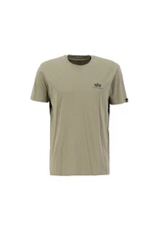 ALPHA INDUSTRIES T-Shirt oliv/schwarz