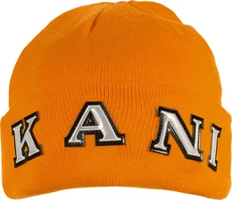 Mütze '''' Retro '''' orange / weiß
