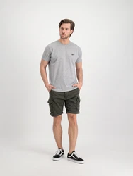 ALPHA INDUSTRIES T-Shirt grau/schwarz