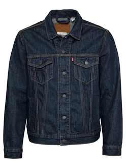 Levi's Herren The Trucker Jacket Jeansjacke dunkelblau