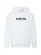 LEVI''''S Sweatshirt weiß / schwarz