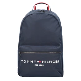 TOMMY HILFIGER Rucksack dunkelblau / weiß / rot