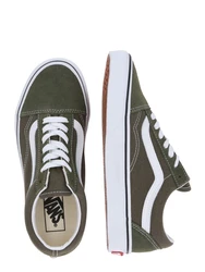VANS Sneaker 'Old Skool' khaki/weiß