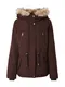VERO MODA Zimní parka ''''AGNESBEA''''  kaštanově hnědá