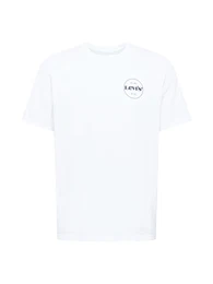 LEVI''''S T-Shirt weiß / nachtblau