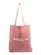 MOSS COPENHAGEN Shopper torba  roza / bijela
