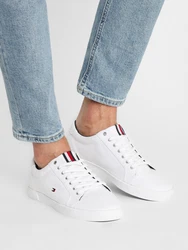 TOMMY HILFIGER Sneaker marineblau / rot / weiß