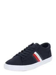 Sneaker navy / hellrot / weiß