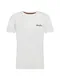 JACK & JONES Majica ''''Tons''''  oranna / rna / naravno bela