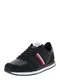 TOMMY HILFIGER Sneaker schwarz / weiß / hellrot / navy