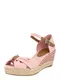 TOMMY HILFIGER Sandali ''''BASIC OPEN TOE MID WEDGE''''  roza