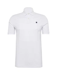 G-STAR Poloshirt 'Dunda' weiß