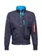 ALPHA INDUSTRIES Jacke ''''Wing'''' marine / hellblau / hellrot / weiß