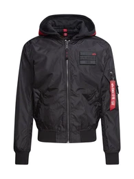 Jacke rot / schwarz