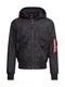 ALPHA INDUSTRIES Prehodna jakna  rdea / rna