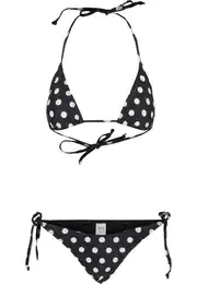 Urban Classics Bikiny černá / bílá