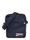Tommy Jeans Torba za čez ramo ''''CAMPUS''''  mornarska / bela / rdeča / žad