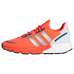 Sneaker orange / silber / blau