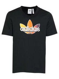 T-Shirt schwarz / mischfarben