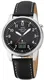 Master Time Funkuhr schwarz / silber