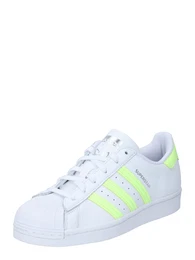 Sneaker ''''Superstar'''' weiß / neongelb