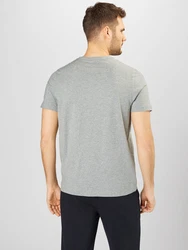 PUMA T-Shirt Essentials Small Logo Tee Herren graumeliert/schwarz