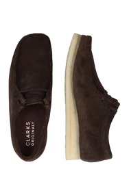 Clarks Originals Mokassin Wallabee dunkelbraun