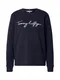 TOMMY HILFIGER Mikina námořnická modř / bílá TOMMY HILFIGER Mikina námořnická modř / bílá