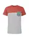 Iriedaily T-Shirt basaltgrau / graumeliert / melone
