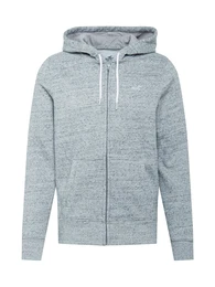 Sweatjacke graumeliert