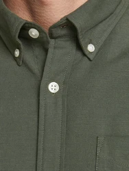 Jack & Jones Langarmhemd OXFORD SHIRT khaki/Grün