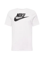 Nike Sportswear T-Shirt 'Icon Futura' schwarz/weiß