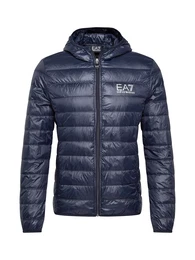 Jacke dunkelblau / wei
