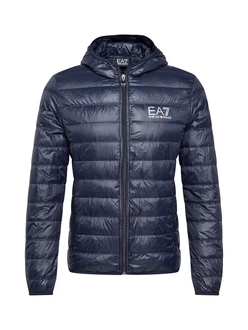 EA7 Emporio Armani Jacke dunkelblau/weiß