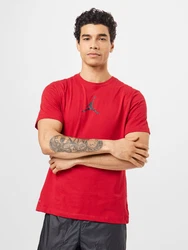 Jordan T-Shirt 'Jumpman' anthrazit/rot