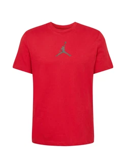Jordan T-Shirt 'Jumpman' anthrazit/rot