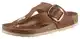 BIRKENSTOCK Žabky 'Gizeh'  hnědá / zlatá