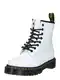 Dr. Martens Gležnjače na vezanje  crna / bijela