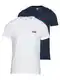 LEVI'S  T-Shirt dunkelblau / rot / wei