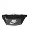 Nike Sportswear Torbica za okrog pasu  bela / črna / siva