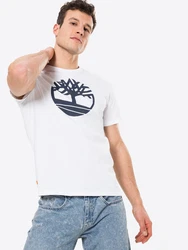 Timberland T-Shirt Kennebec River Tree dunkelblau/weiß